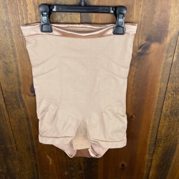 SPANX High-Waisted Body Tunic Shapewear Tan Nude 1457 Slimming Women's Medium - Picture 1 of 12